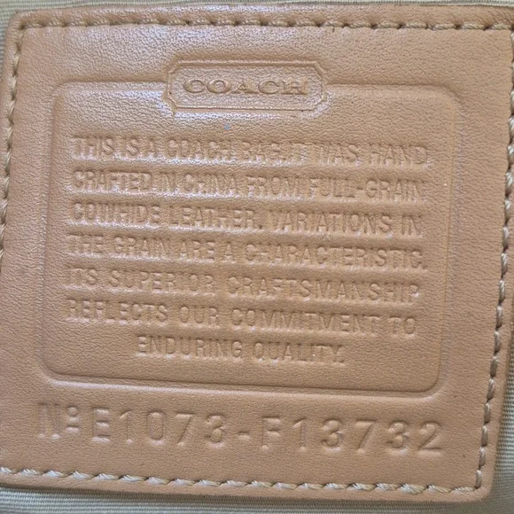 Vintage Coach Bag - Picture 3 of 7